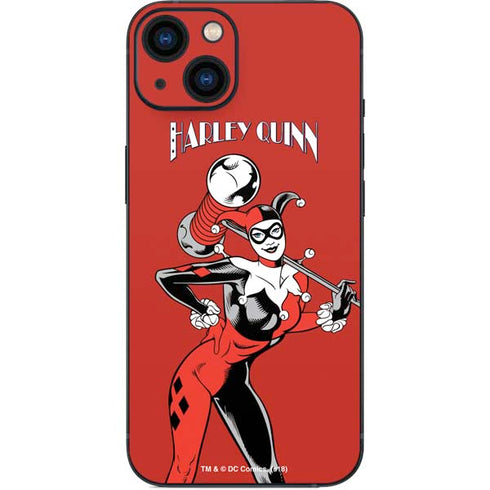 DC Comics Harley Quinn Classic Art Pose iPhone Skins